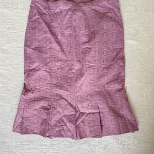 Chic Mauve/Lavender Pencil Skirt Vintage